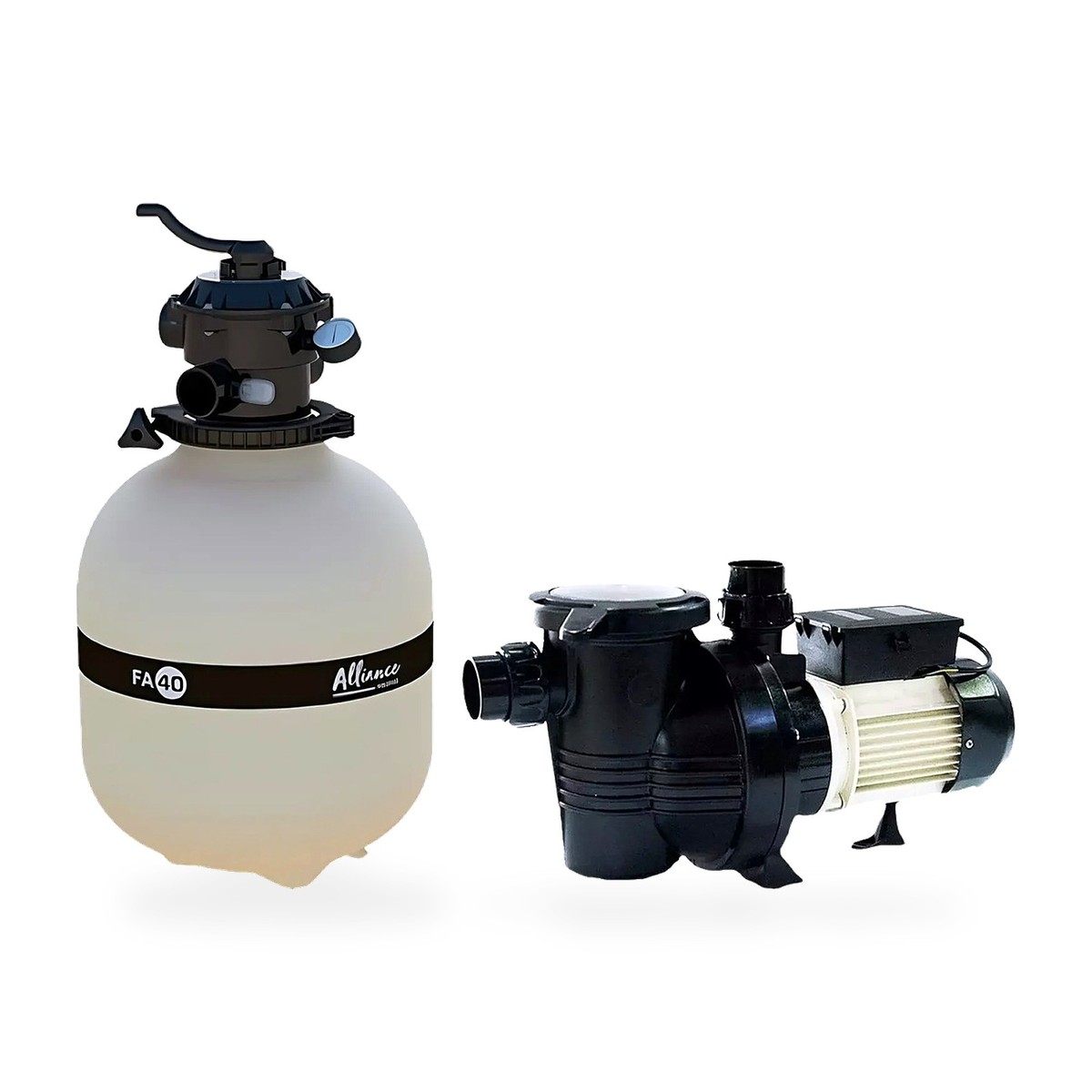 Sistema de Filtração Alliance Filtro FA-40 com Motobomba La Fit IMP 1/2 CV