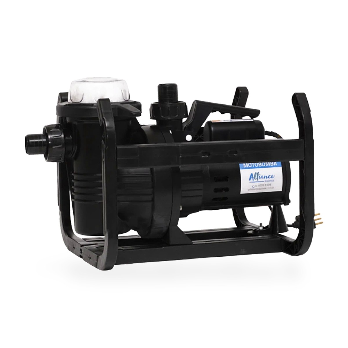 Motobomba Portátil Alliance LA FIT Duo 100 1 CV Motor WEG com Suporte e Pré-Filtro