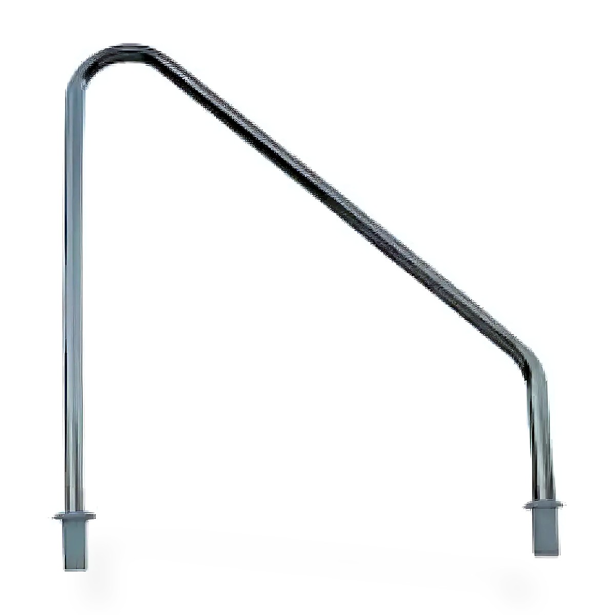 Corrimão Angra Sodramar em Aço Inox 1 1/2" com Chumbador de Pressão