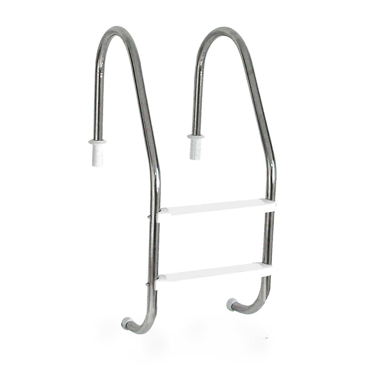 Escada para Piscina Sodramar 2 Degraus em Aço Inox