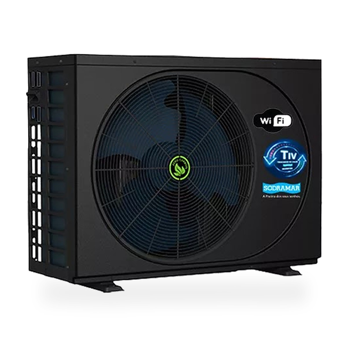 Aquecedor de Piscina Trocador de Calor Sodramar TIV 75 Full Inverter – 75.000 BTU/h
