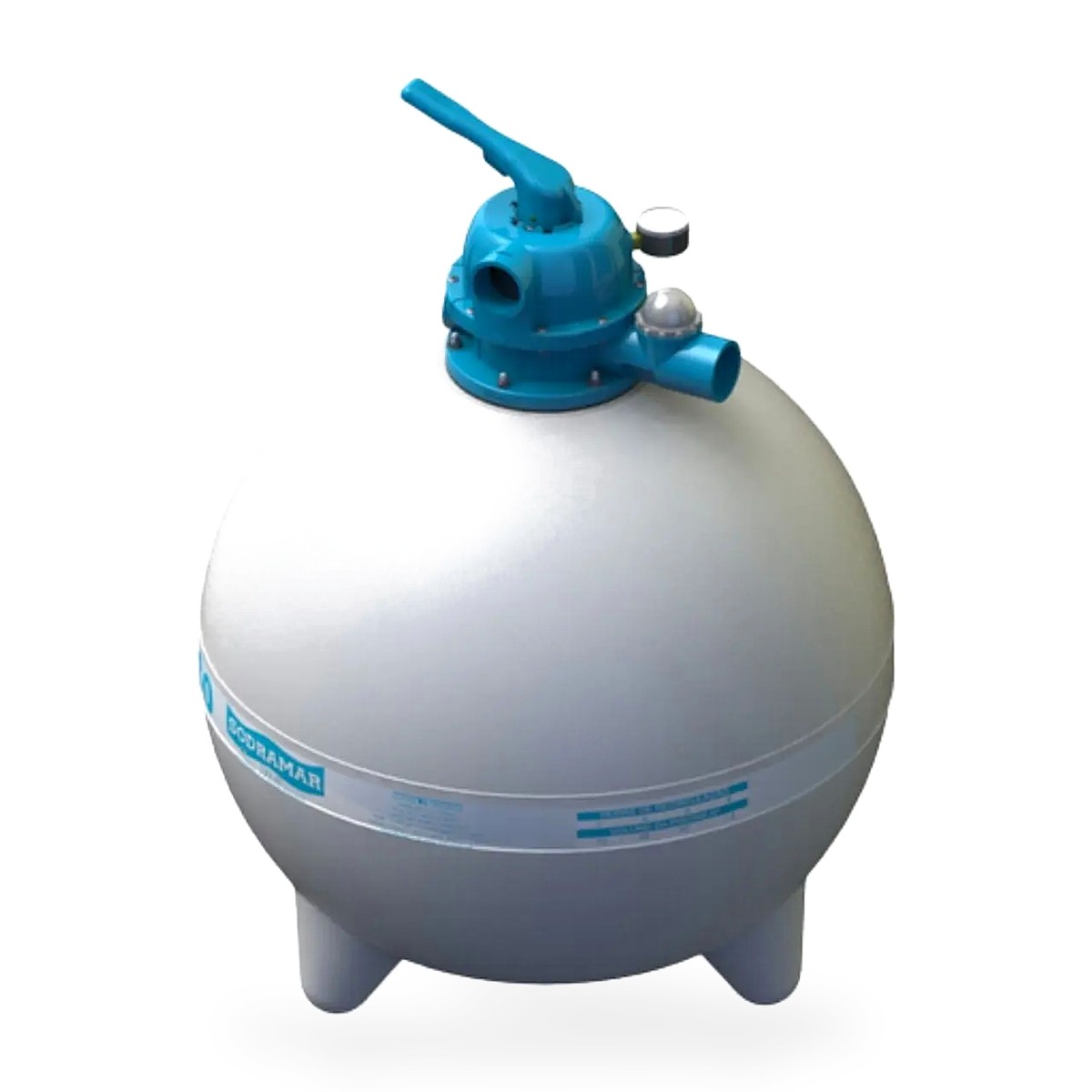 Filtro de Areia para Piscina Sodramar FM-75 – 22 m³/h – até 176 mil litros