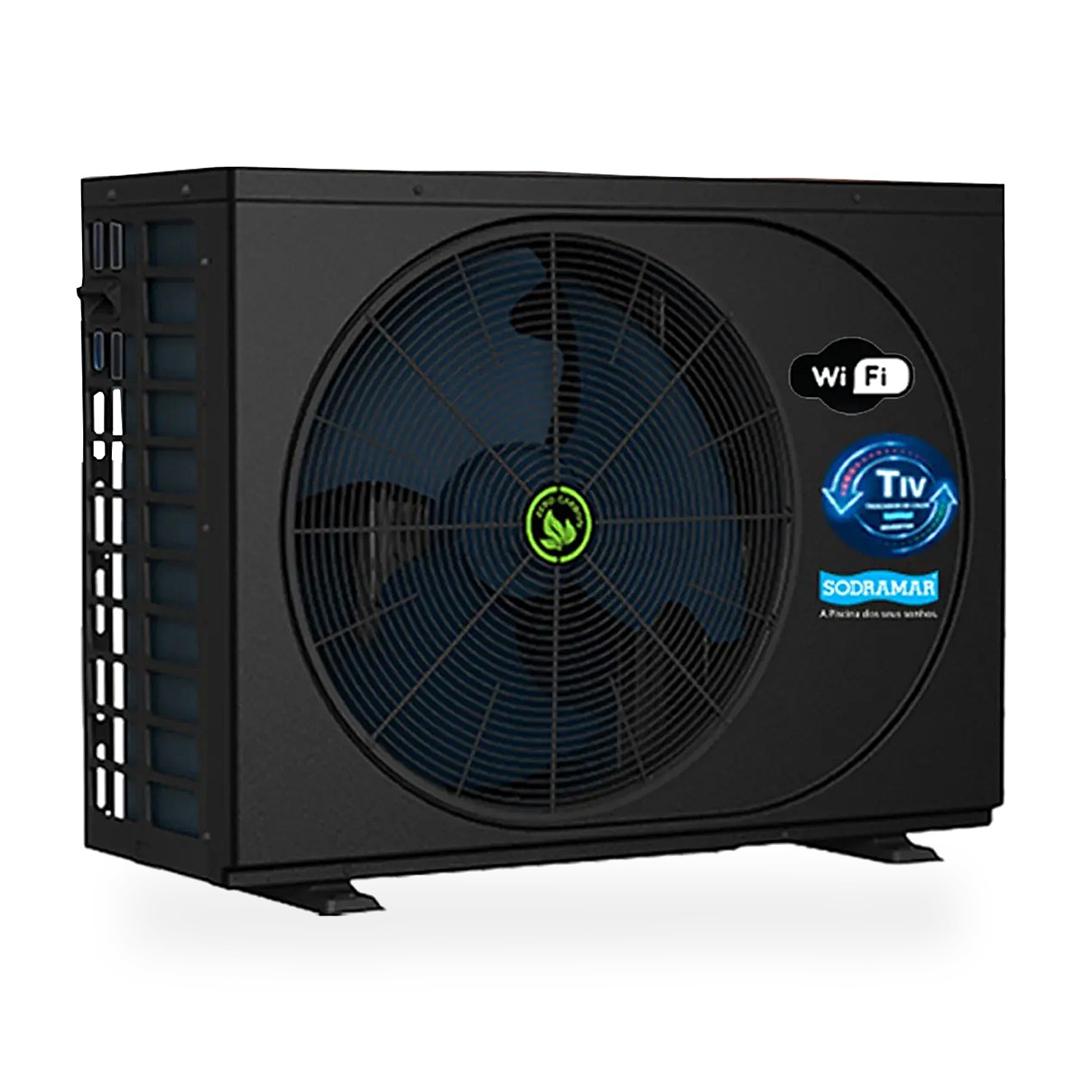 Aquecedor de Piscina Trocador de Calor Sodramar TIV 65 Full Inverter – 61.000 BTU/h