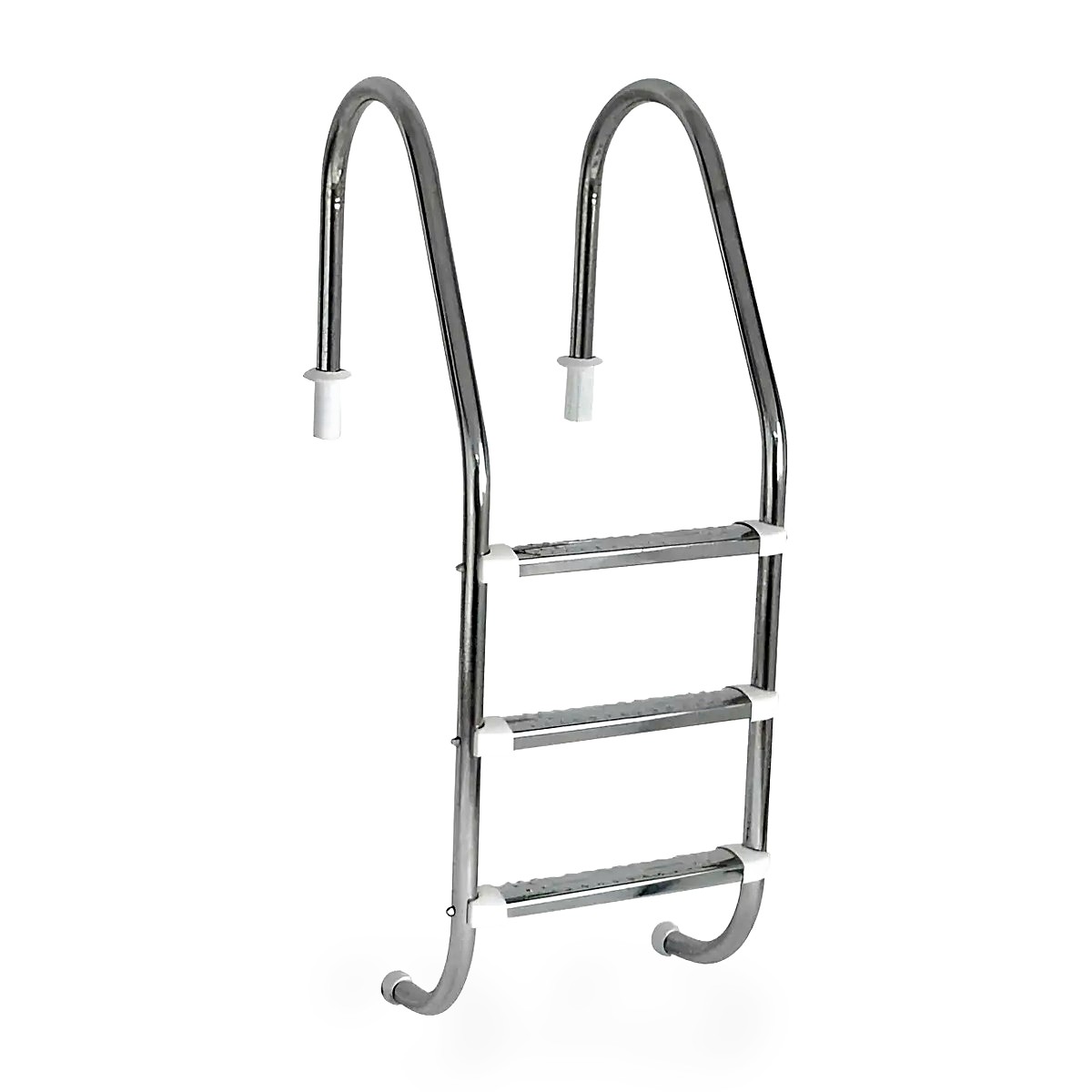 Escada para Piscina Sodramar 3 Degraus em Aço Inox