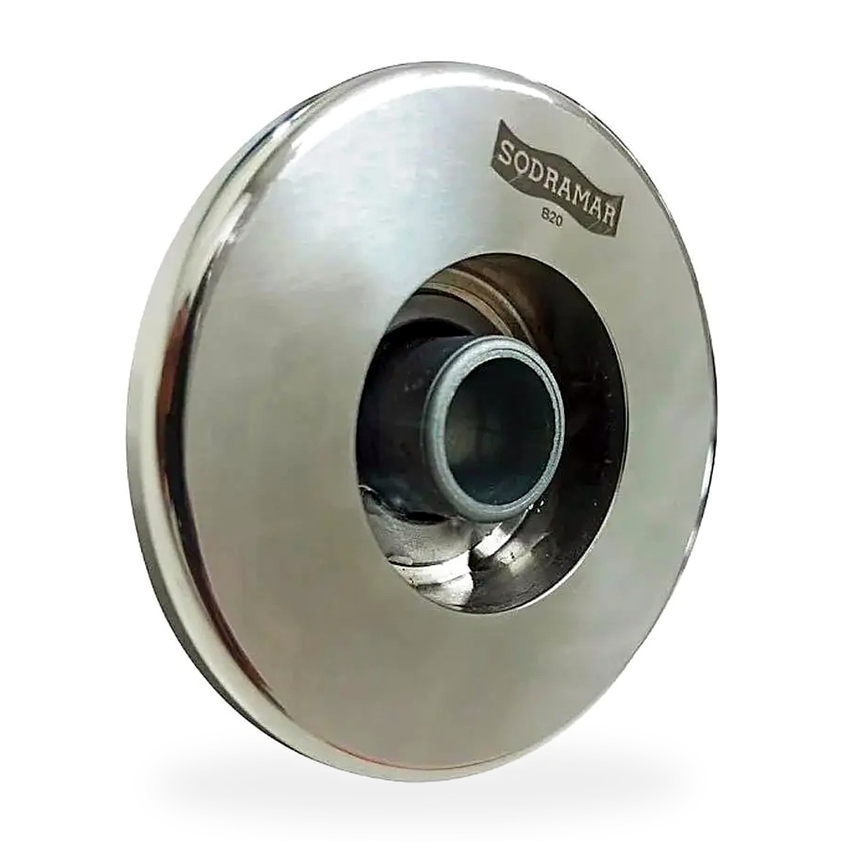 Dispositivo de Retorno Sodramar Pratic Flat Aço Inox 316 – Tubo 50 mm