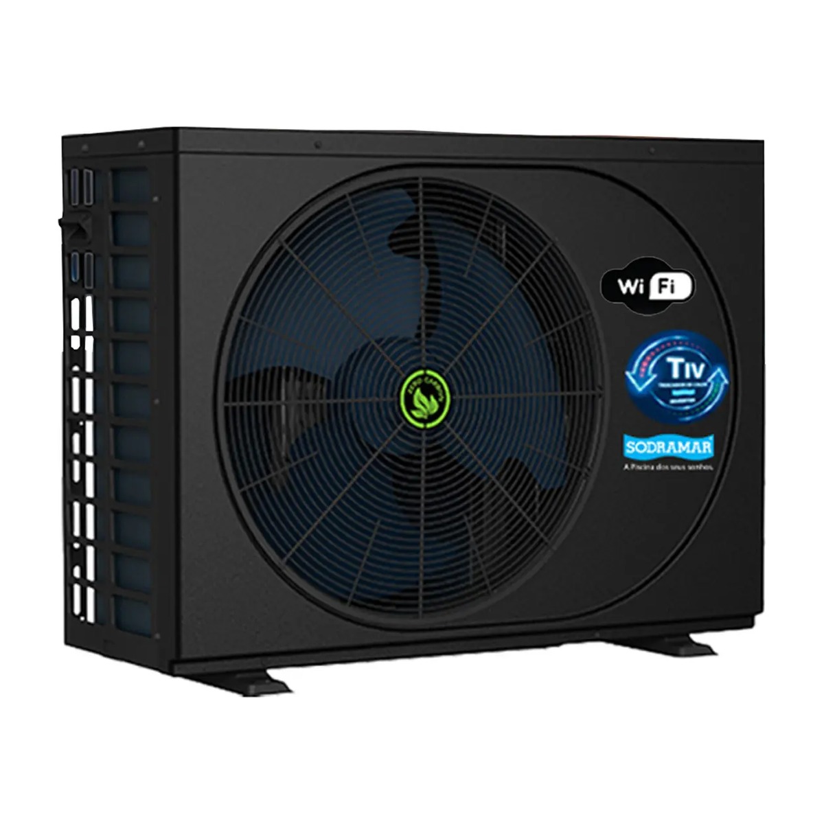 Aquecedor de Piscina Trocador de Calor Sodramar TIV 65 Full Inverter – 61.000 BTU/h