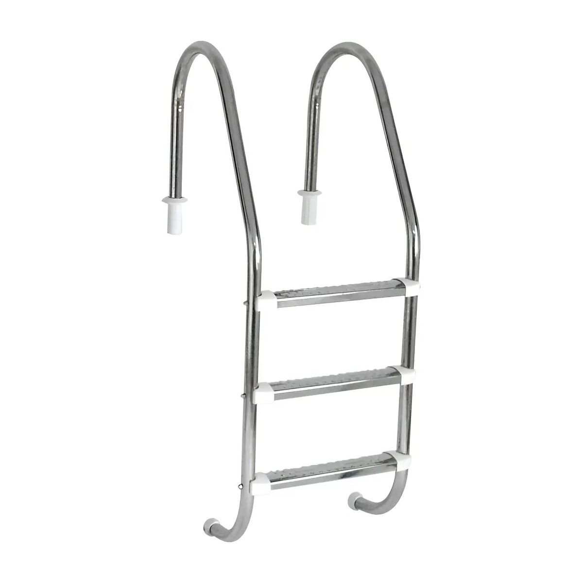Escada para Piscina Sodramar 3 Degraus em Aço Inox