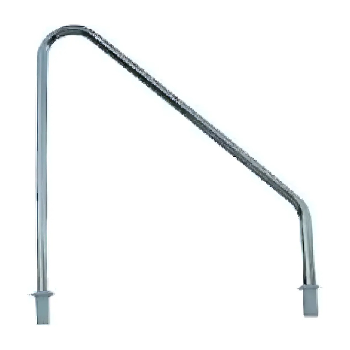 Corrimão Angra Sodramar em Aço Inox 1 1/2" com Chumbador de Pressão