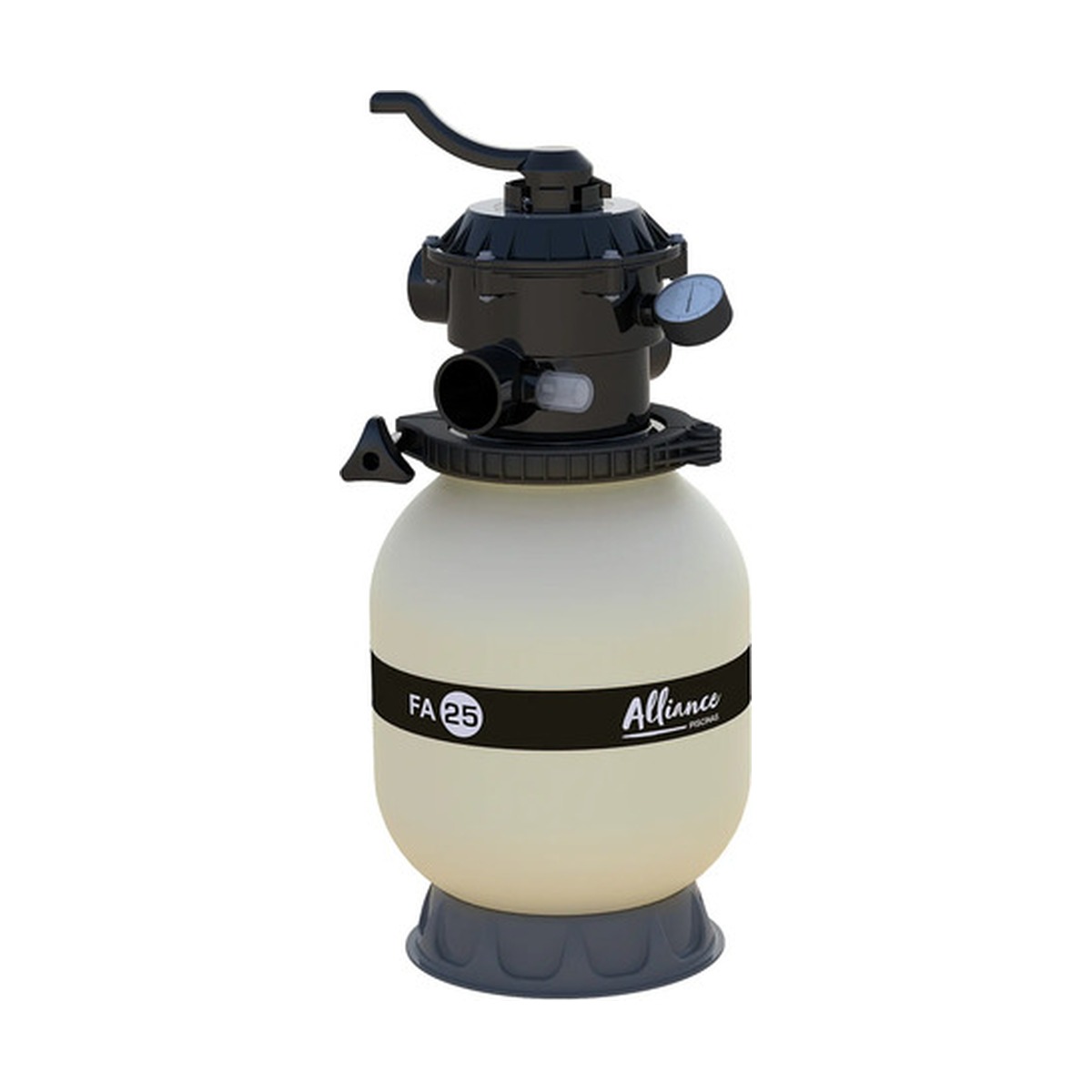 Filtro para Piscina Alliance FA-25 com Válvula 6 Vias – até 20 mil litros