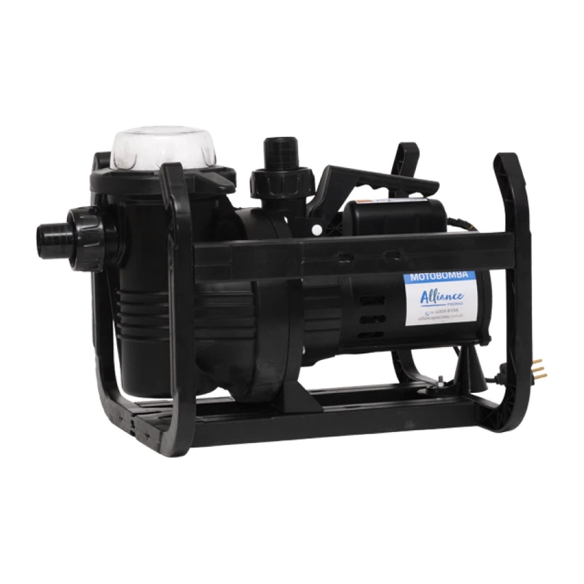 Motobomba Portátil Alliance LA FIT Duo 75 3/4 CV Motor WEG com Suporte e Pré-Filtro