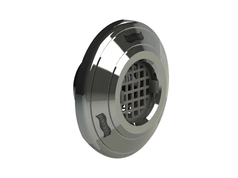 Ralo Quebra-Onda Sodramar Pratic em Aço Inox com Rosca de Latão – Tubo 50 mm
