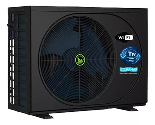 Aquecedor de Piscina Trocador de Calor Sodramar TIV 75 Full Inverter – 75.000 BTU/h